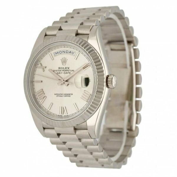 rolex-day-date-white-gold-steel-left