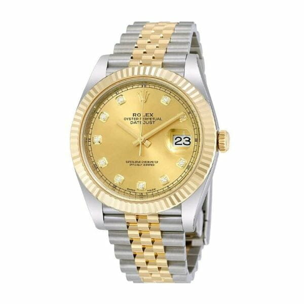 rolex-datejust-126333-steel-gold-diamond-jubilee-left-replica