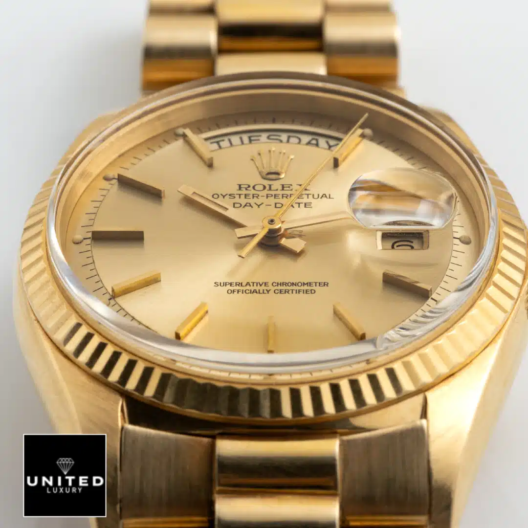 Rolex Day-Date 40 228238-0003 Champagne Dial Stick Indices Replica